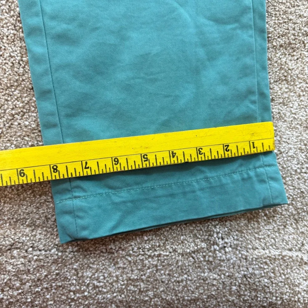 Banana Republic Emerson Chino Mens 33x30 Seafoam Green Pants Trousers Office‎